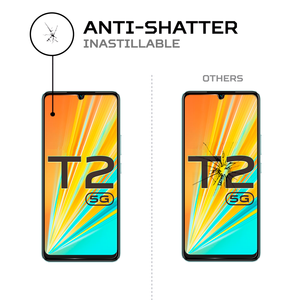ANTISHOCK Vivo T2 5G <b>Screen</b> Protector Durable and Shock-Absorbent Mobile <b>Cover</b> - Product Image 5