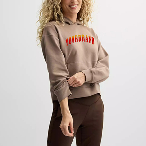 Nuevas sudaderas con capucha de moda para mujer Calidad Premium 450GSM Sudadera de mujer de gran tamaño Sudaderas con capucha transpirables cómodas para mujer - Product Image 6