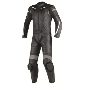 Traje de moto personalizado profesional hecho moto cuero carrera traje hombres último estilo alta calidad venta al por mayor trajes de moto - Product Image 5