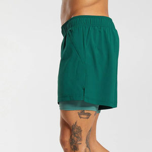 Pantalones cortos de gimnasios para hombres de calidad superior Tasa de fábrica logotipo privado mejor material servicio ODM para pantalones cortos de gimnasios para hombres - Product Image 5