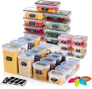 Zenara BPA-Free Borosilicate Glass Square Food Storage Containers Clip Lock Lid Leakproof <b>Large</b> Capacity Portable Kitchen - Product Image 1