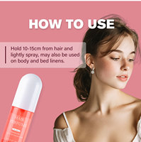 Brume de Parfum Capillaire Biologique en Gros, Traitement Nourrissant de Luxe Longue Durée, 50ml, Parfum pour Cheveux Spray Fragrance Originale Cerise