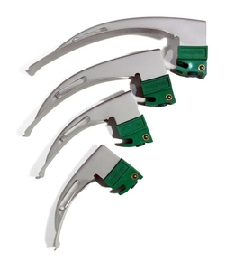 <b>Mac</b> Miller 2 Handles Anesthesia Fiberoptic Laryngoscope with 9 Blades Surgical Instruments Basis Box Set Anesthesia Fiberoptic - Product Image 3