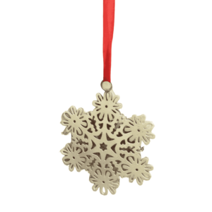 Flocon de neige décoratif pendentif arbre de Noël décor flocon de neige suspendus décorations suspendues de Noël Festival - Product Image 1