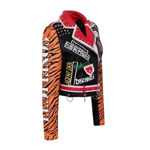 Veste d'hiver en cuir véritable pour hommes Style High Street imperméable et respirant avec anneau en métal - Product Image 4