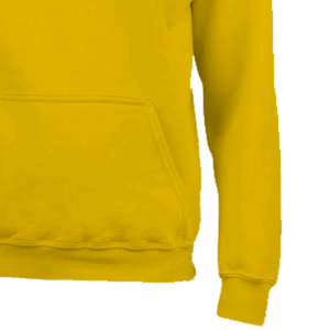 Sudadera con Capucha Amarillo Brillante Unisex de Algodón y Felpa, Sudadera Informal de Invierno para Calle, Sudadera Lisa al por Mayor de Fábrica - Product Image 6