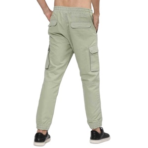 Pantalon Cargo Pratique Homme Multi-Poches Utilitaire en Toile de Coton Durable Coupe Droite pour Extérieur et Streetwear - Product Image 5