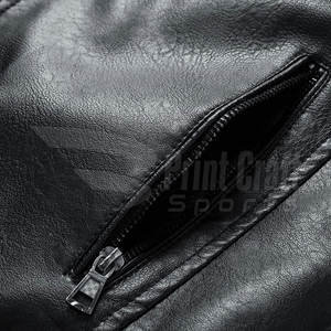 Veste en cuir pour homme imperméable Nouvelle arrivée Dernier design Prix ​​bas Veste en cuir d'hiver pour homme - Product Image 6