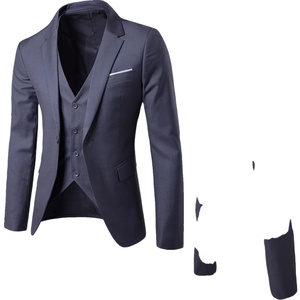 Nuevo traje barato para oficina de negocios o boda para hombre, traje de 3 piezas para hombre con pantalones, Chaleco Ajustado 2026 - Product Image 6