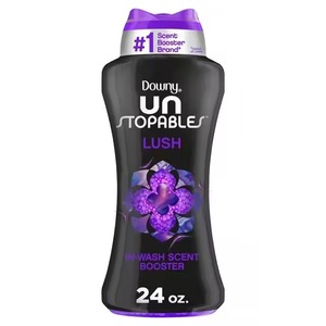 Downy Unstopables Adoucissant pour linge frais 24 oz Perles d'appoint pour parfum de lavage Améliore le parfum frais - Product Image 3