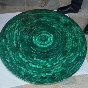 Adorno de Mesa de Lujo para el Hogar de Halloween, Hecho a Mano con Piedra Preciosa de Labradorita Verde, con Diseño de Amor - Product Image 3