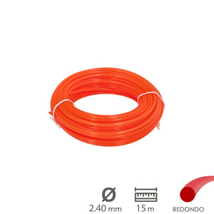 Hilo de Nylon Redondo 2,4mm (Rollo de 15mt.) - Product Image 3