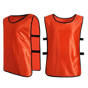 Venta al por mayor Deportes Fútbol malla entrenamiento chaleco entrenamiento chalecos transpirables último diseño colorido entrenamiento deportivo desgaste Baberos - Product Image 5