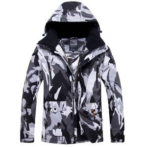 Chaqueta con Capucha y Cremallera con Logotipo Personalizado, Chaqueta Cortavientos Impermeable de Alta Calidad para Senderismo al Aire Libre, con Aislamiento de Forro Polar para Hombre y Mujer - Product Image 1