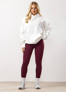 Top Selling Winter Snow Marl Women's Drop Shoulder Fleece Lined Anti-Wrinkle Breathable Blank High Street Hoodie - Product Image 5