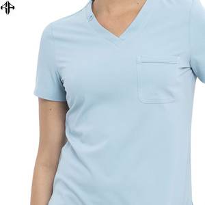 Uniformes Médicos de Enfermería al por Mayor para Hospitales, con Logotipo Personalizado, Conjuntos de Uniformes de Enfermería Tejidos de Alta Calidad, Diseño Moderno y Personalizado para Mujer - Product Image 5