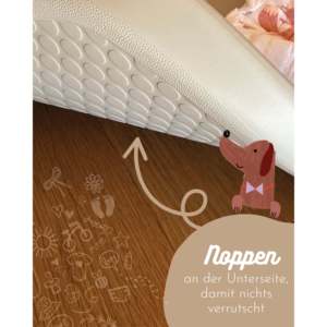 Cambiador Portátil de PU, Colchoneta Suave para Viajes con Bebés - Product Image 3