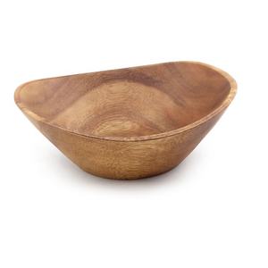 Tazón para servir masa de madera hecho a mano clásico desechable de alta calidad para uso en restaurante de Hotel en casa, venta al por mayor, apto para restaurante - Product Image 4