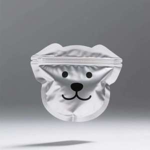 <strong>Custom</strong> Irregular Special Shape Mylar Bag with Logo Die Cut Zipper Packaging Pouch for Food Snack Candy <strong>Jewelry</strong> Party <strong>Supplies</strong> - Product Image 4