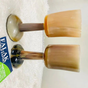Vaso de cuerno de búfalo de excelente calidad con vodka elegante de lujo, cuerno para beber, artículos de fiesta y wending Falak World Export - Product Image 1