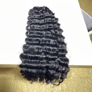 ยอดขายเวียดนามน้ำคลื่นผมรวมกลุ่มสีธรรมชาติ100% นามสกุลผมมนุษย์ผม Remy สาน - Product Image 1