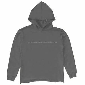 Customizable Heavyweight Acid Wash Pullover <b>Hoodie</b> for <b>Men</b> 100% Cotton Vintage Thick Raw Hem Distressed Ripped Plain Dyed Winter - Product Image 4