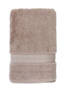 Serviettes de bain et serviettes de toilette en coton éponge de bambou jetables de qualité hôtelière de luxe, avec logo personnalisé brodé, écologiques