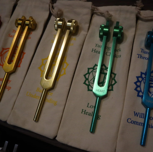 Juego de Diapasones Solfeggio de Alta Calidad Fabricados por Mars - Juego de 9 Diapasones de Chakra para Sanación - 0.25... - Product Image 1