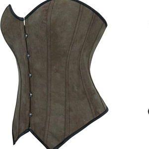 Bustier y corsé de mujer al por mayor encaje esmerilado deshuesado tops de malla de alta calidad ajuste corto cintura Bodyshaper hecho por Zoar Group OEM - Product Image 1