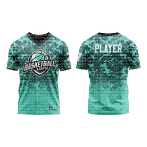 TOP Selling Breathable Plus Size Customized Printed Anti-UV Quick Dry Spandex/Polyester Basketball Team Wear <b>Clubs</b> Sportswear - Product Image 3