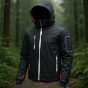 Veste Softshell Imperméable Metropolis - Taille M Noir/Carbone - Product Image 3