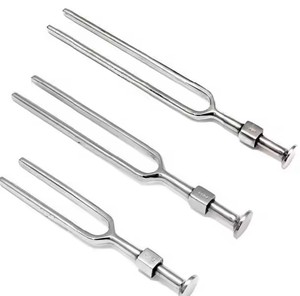 Tenedor de afinación de acero inoxidable de calidad superior Fuente de alimentación manual Logotipo personalizado y opción de embalaje disponible a granel - Product Image 1