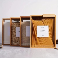 Boîte de rangement en rotin naturel à 4 compartiments, boîte de rangement artisanale, écologique, décoration naturelle pour la maison et la maison, vente en gros du Vietnam
