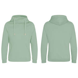 Sweatshirts à capuche à col croisé anti-rétrécissement personnalisés, sweatshirts à la mode et durables pour femmes - Product Image 1