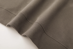 Conjunto de Sudadera con capucha de gran tamaño de alta calidad para mujer, sudaderas de invierno, sudaderas con capucha bordadas con hombros caídos, logotipo frontal-ODM - Product Image 6