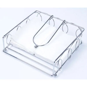 Moderno Servilletero Decorativo en Forma de Corazón de Hierro para Mesa de Comedor, Soporte de Metal Gris Vintage para Servilletas, Decoración de Restaurante - Product Image 6