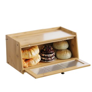 Caja de pan de almacenamiento de alimentos de bambú Caja de pañuelos de bambú hecha a mano Decoración de mesa y hogar natural ecológica Venta al por mayor de Vietnam - Product Image 1