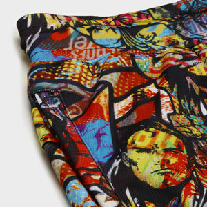 Shorts décontractés pour hommes, colorblock, bleu marine, panneau blanc, style jogger, streetwear moderne, shorts d'été - Product Image 4