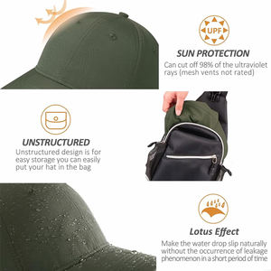 หมวกเบสบอลสีทึบหมวกปรับโลโก้ได้หมวกสำหรับผู้ชายและผู้หญิง - Product Image 4