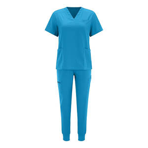 Ensemble de gommage médical personnalisé de haute qualité pour femmes médecins et infirmières hospitaliers en gros uniformes de gommage d'allaitement féminin - Product Image 1
