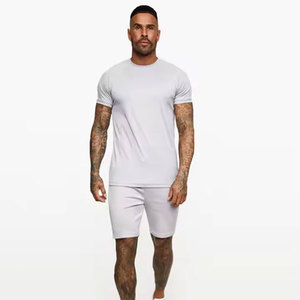Personalizado al por mayor de verano de alta calidad llano de peso pesado de los hombres de gran tamaño con su propio logotipo de la marca ropa casual Camiseta para los hombres - Product Image 5