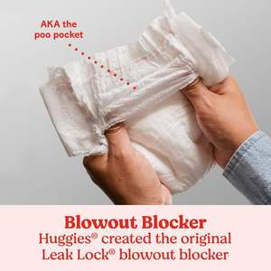 Pañales Huggies Talla 1, Pañales Snug & Dry para Recién Nacidos, Talla 1 (8-14 lbs), 256 Unidades - Product Image 3