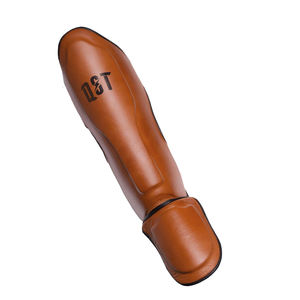 Protection de tibia de kickboxing de haute qualité avec logo personnalisé, fermeture à boucle et crochet, protection ultime pour les jambes - Product Image 4