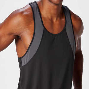 <b>Men</b> Gym <b>Singlet</b> Stringer Muscle Fit Tank Tops Fitness Workout Shirt Custom Design <b>Men</b> Gym Workout <b>Men's</b> Tank Tops - Product Image 6