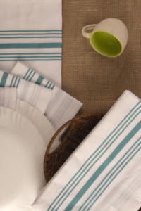 100% Cotton Bistro Napkin Quick-Dry Sustainable Olive Green Woven <b>Towel</b> for Home Use - Product Image 6