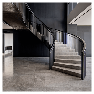 Precios al por mayor de prima, tobogán curvo, azulejos de mármol espiral, <span class=keywords><strong>escalera</strong></span>, <span class=keywords><strong>escalera</strong></span> de caracol, <span class=keywords><strong>barandilla</strong></span> de vidrio, <span class=keywords><strong>escalera</strong></span> - Product Image 5