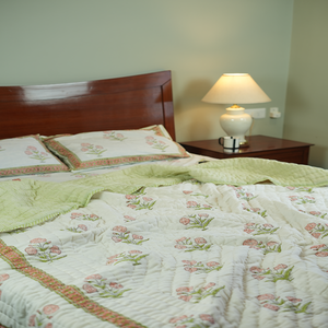 Juego de Edredón Clásico de Alta Calidad, Duradero y Suave, 100% Cáñamo Orgánico, Diseño Estampado Sólido, Estilo Occidental para Invierno, Ecológico - Product Image 4