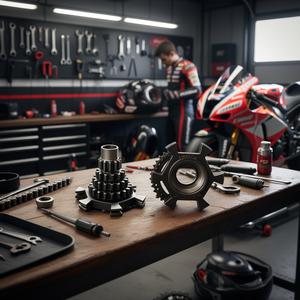 Kit de Cadena y Engranajes de Distribución para Motocicleta Gran Turismo 12-13-17-20, Producto de Alto Rendimiento para Entusiastas de las Carreras - Product Image 3