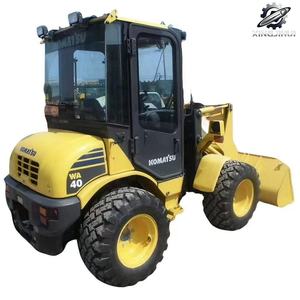 รถตักล้อยาง Komatsu40 มือสอง 6.4 ตัน ถัง 1.2 ลูกบาศก์เมตร แบรนด์ญี่ปุ่นแท้ เครื่องจักรก่อสร้างมือสอง ชั่วโมงการทำงานต่ำ ได้รับการรับรองมาตรฐาน CE - Product Image 1