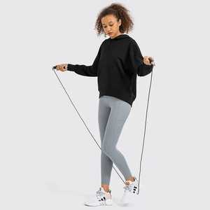 เสื้อมีฮู้ดสำหรับผู้หญิง, เสื้อทรงหลวมแขนยาวลำลองกันหนาวฤดูใบไม้ร่วงฤดูหนาว - Product Image 5